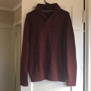 Maroon banana republic sweater